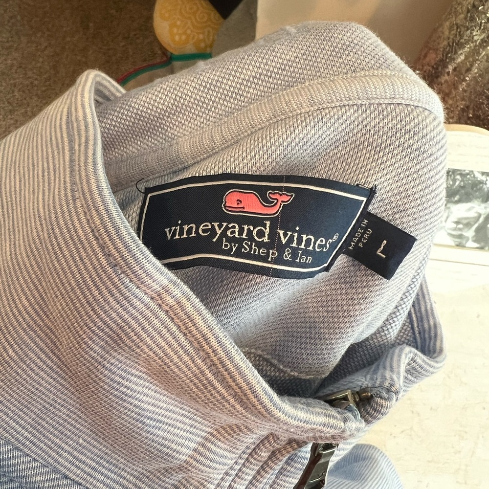 Men’s vineyard vines saltwater quarter zip
